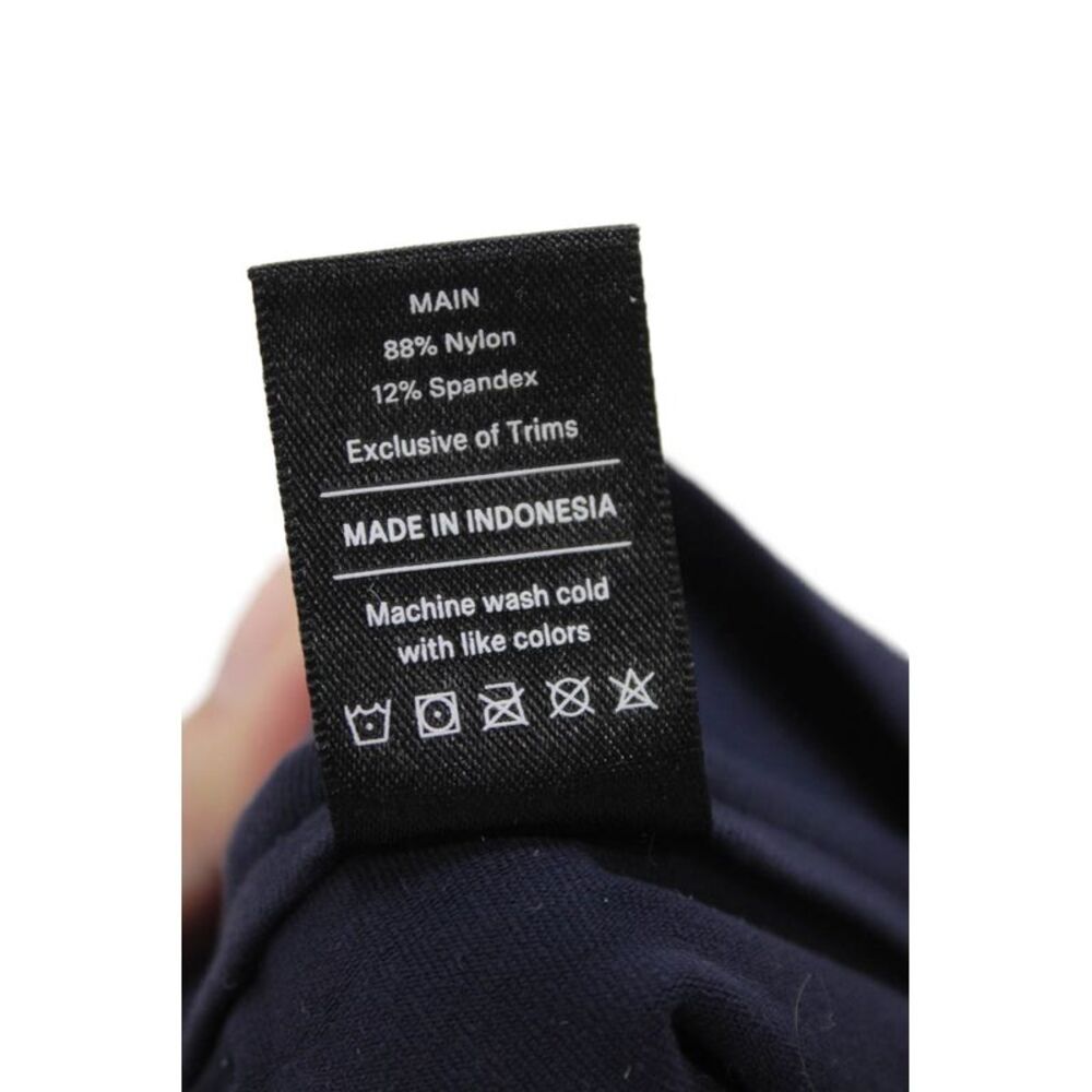 Public Rec Men Dark Blue Chino Pants 88% Nylon 12% Spandex Size 36 - Picture 5 of 6